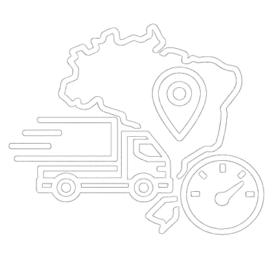 Agilidade e confiabilidade no fornecimento (atendimento nacional)